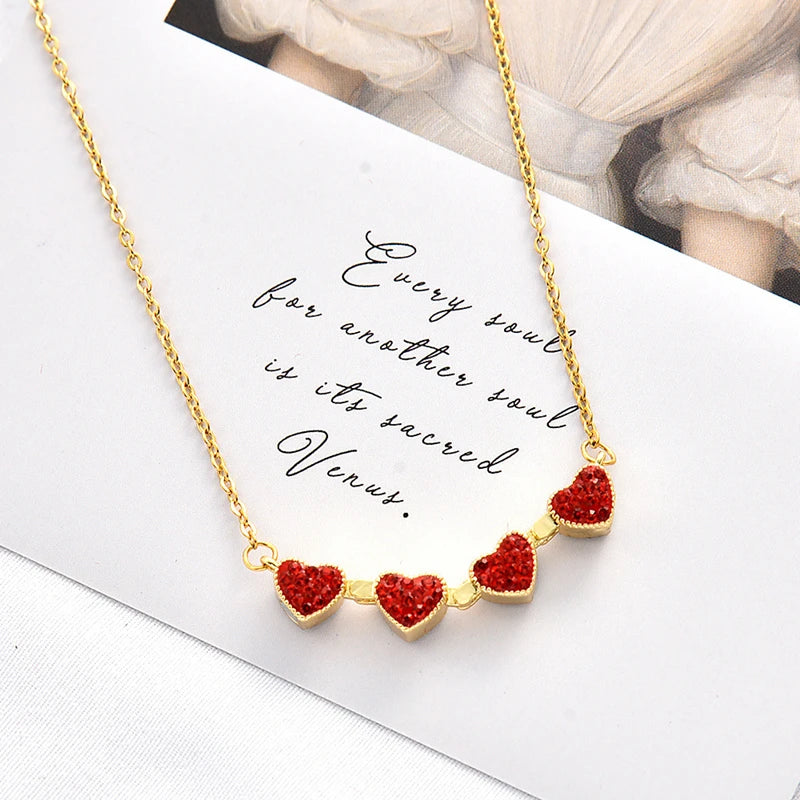 Luxury Zircon Crystal Necklaces - Kouttor Soliman