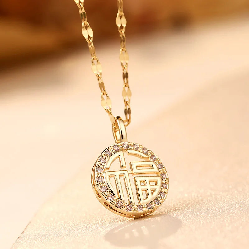 Luxury Zircon Crystal Necklaces - Kouttor Soliman
