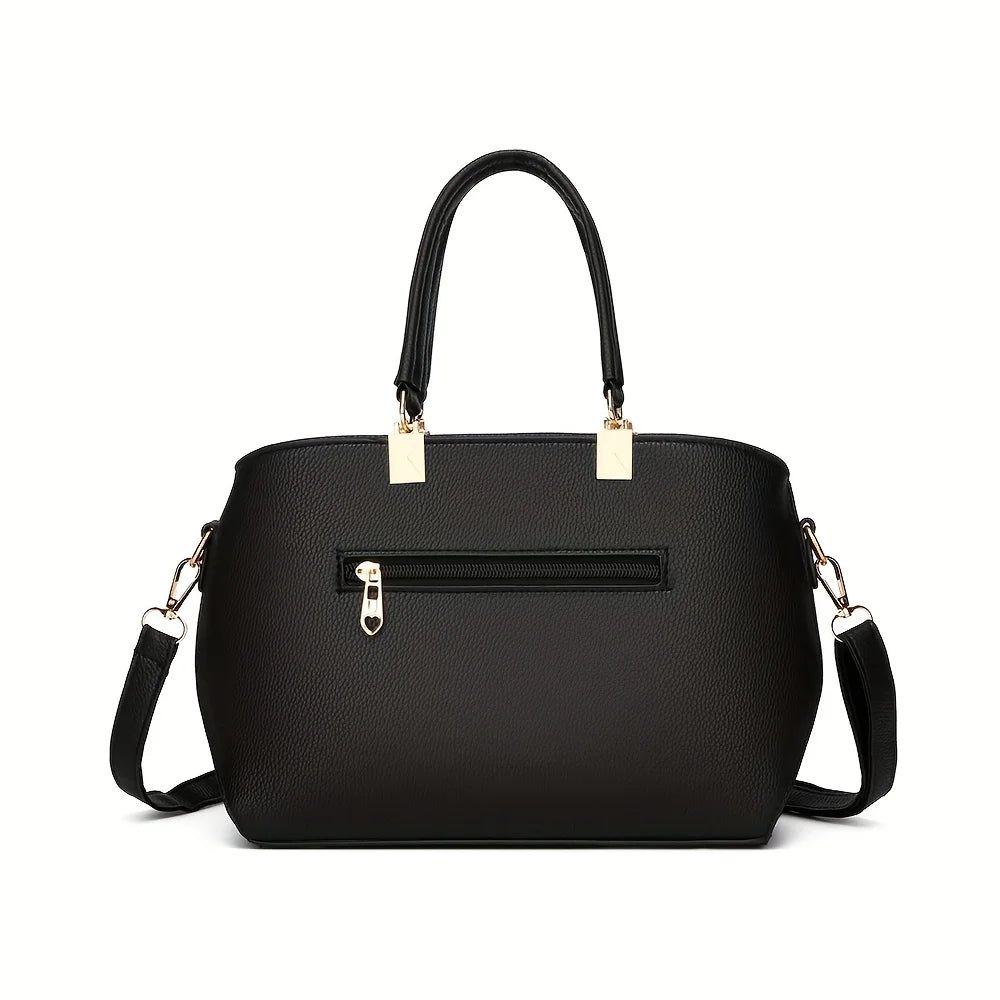 Shoulder Bag with Bowknot Decoration - Kouttor Soliman