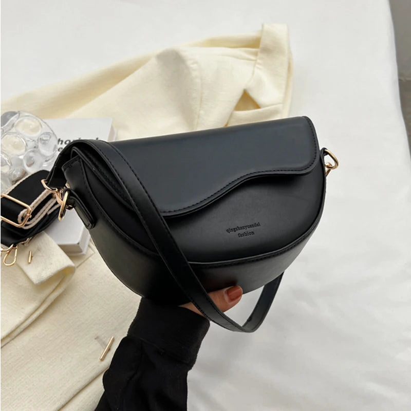 Small Crossbody Bag  Coffee/Light brown/Black - Kouttor Soliman