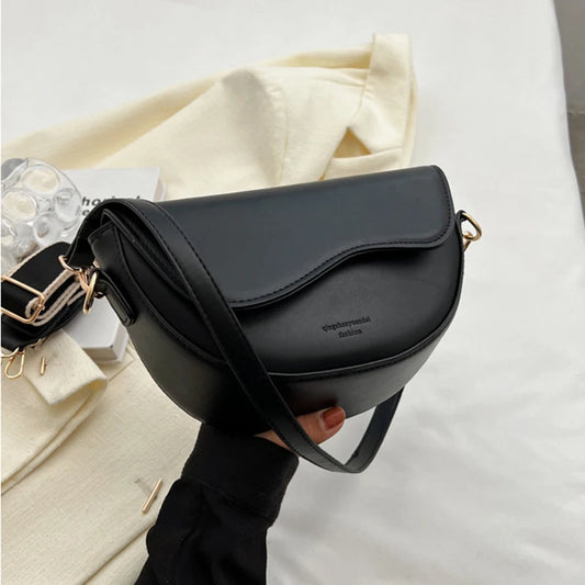 Small Crossbody Bag  Coffee/Light brown/Black - Kouttor Soliman